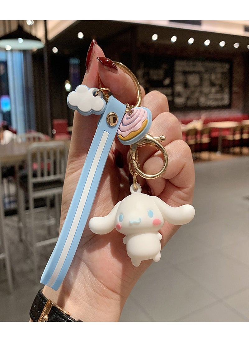 CHENYA - Cartoon Keychain Premium Cute Kawaii Accessories Anime Keyring, Key Purse Handbag Charms Pendant Car Chain Creative Gift for Women, Handbag Decoration Wallet Pendant - Image 1