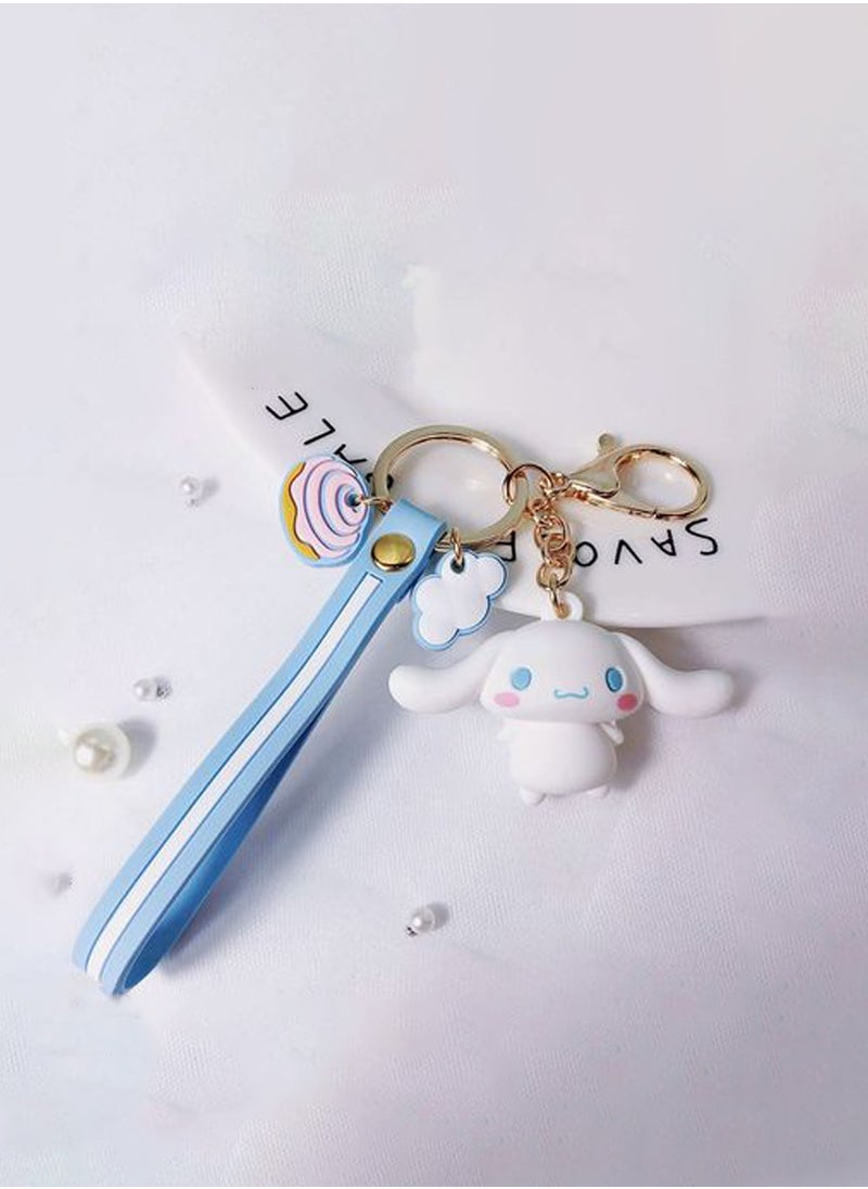 CHENYA - Cartoon Keychain Premium Cute Kawaii Accessories Anime Keyring, Key Purse Handbag Charms Pendant Car Chain Creative Gift for Women, Handbag Decoration Wallet Pendant - Image 1