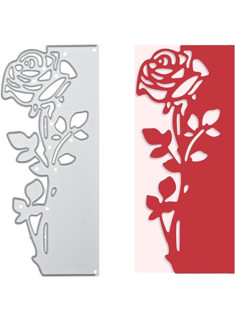 SYOSI Die Cuts for Card Making, DIY Scrapbook Paper Crafting, Album and Birthday Cards Decoration, Metal Flower, Butterfly, Lace and Bird Cutting Embossing Stencil Templates, (6 Styles, 6 Pcs) - Image 3