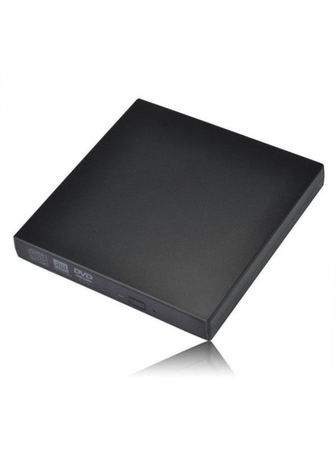 NIBEMINENT External DVD Driver, Protable USB 2.0 CD ROM Drive Burners Player Writer for Laptops, Desktops, Notebooks Black  - Image 3