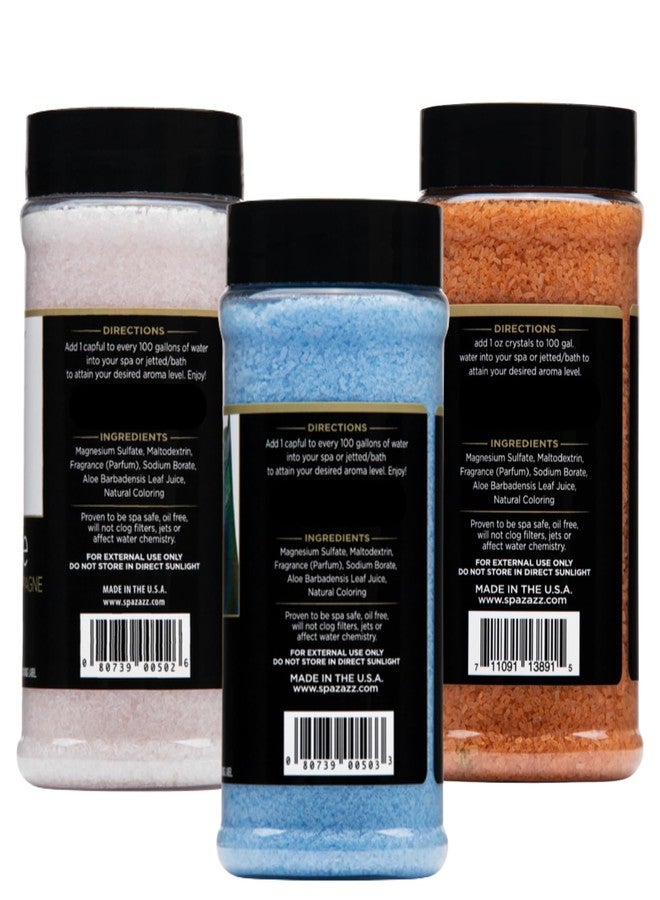 Spazazz Hot Tub Aromatherapy Passion and Romance Gift Bundle - Three 17 Oz Bath Salts in Bottoms Up, Passion & Romance with Rubber Duck & Hot Tub Care eBook - Image 2