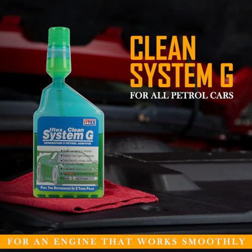 IFTEX Clean System G for All Petrol Cars (200 ml) / e20 Petrol Fuel Treatment and Injector Cleaner for Cleaning deposits and Mileage Improvement for Petrol Cars (200 ml) - Image 2