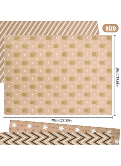 Gift Wrapping Paper, 7 Sheets Brown Kraft Paper with Various Patterns,70 x 50cm Gift Wraps for Women, Men, Party, All Occasions - pzsku/ZEB52240BE02ACD926614Z/45/_/1728370867/2f62d4f5-04eb-4a2a-8063-c1f5c42305a6