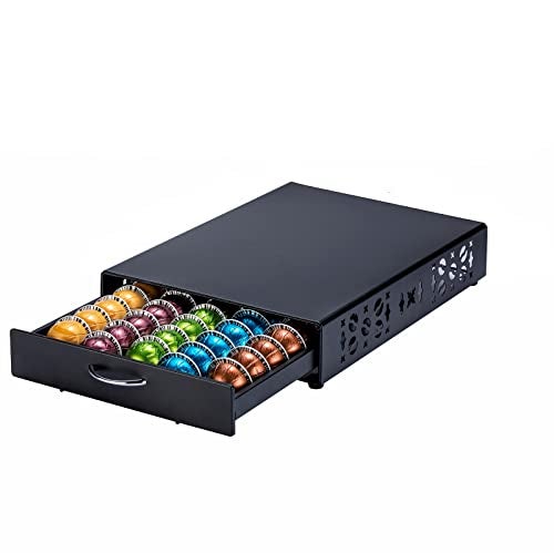 Rice rat for Nespresso Pods Holder Vertuo Pod Holder for Vertuoline Capsules （50 pods） - Image 1