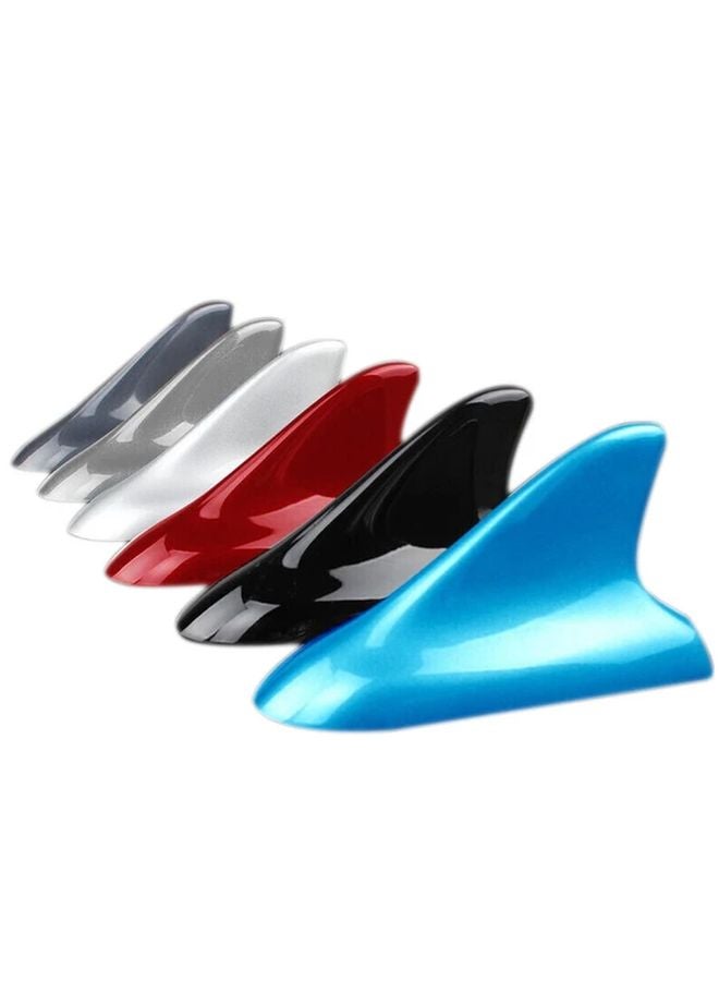 Silvery Car Shark Fin Antenna Cover Compatible with Volkswagen Toyota Honda Buick - Image 2