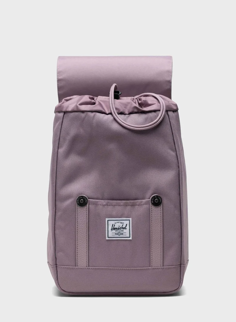 Herschel Logo Detail Zip Over Backpack