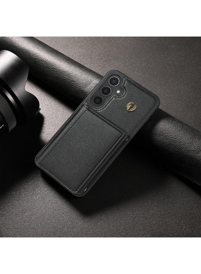 S-TOP Case For Samsung Galaxy A54 5G Three Fold Card Bag Phone Case with Long Lanyard - Image 2