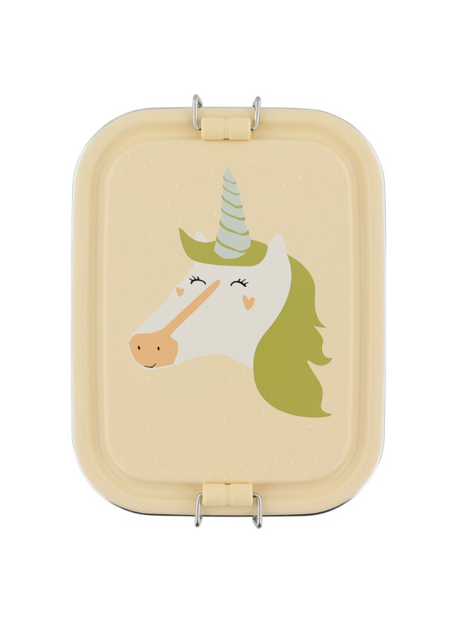 Trixie Stainless Steel Lunch Box Small - Mrs. Unicorn - Image 1