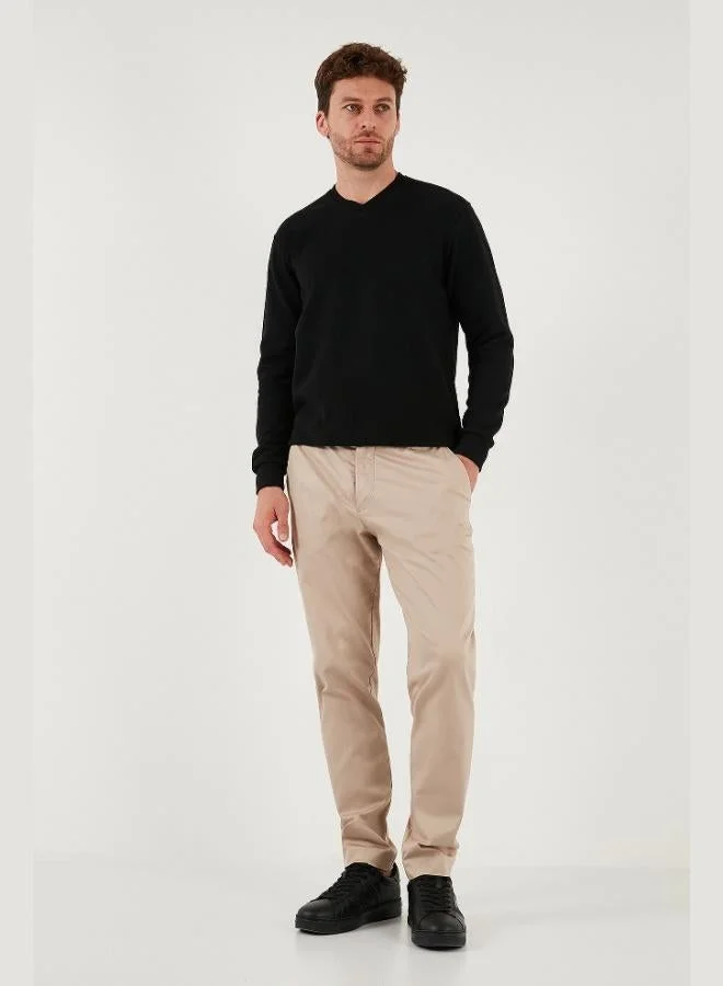 Buratti  Buratti Cotton Regular Fit V-Neck Sweater Men's SWEATER 456202 V for Men | Best Price UAE