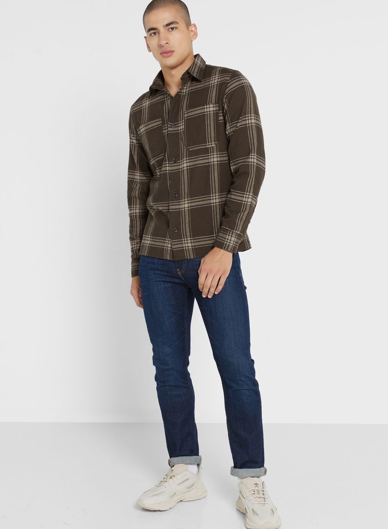 JACK & JONES Checked Regular Fit Shirt - Image 4