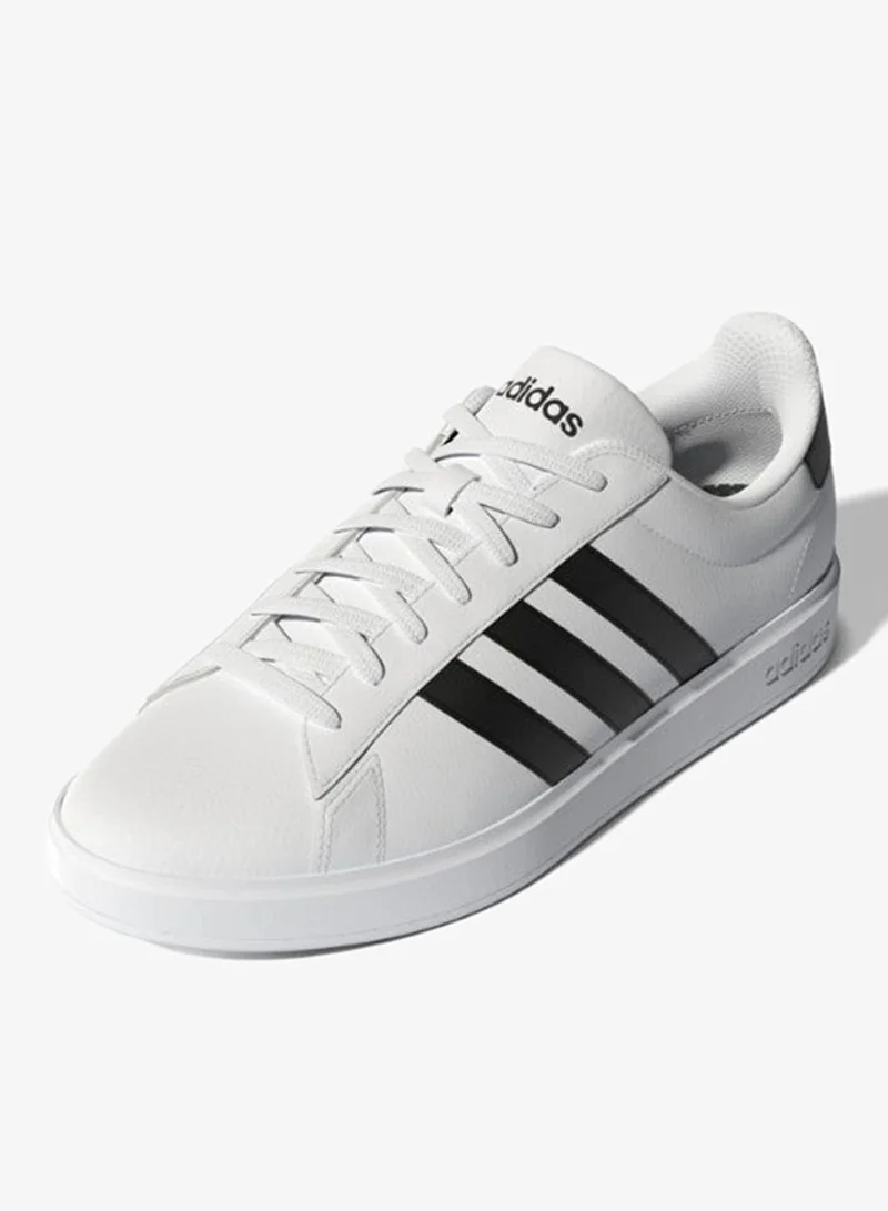 Adidas FTWWHT/CBLACK/CBLACK Grand Court 2.0 Shoes for Women | Best Price UAE