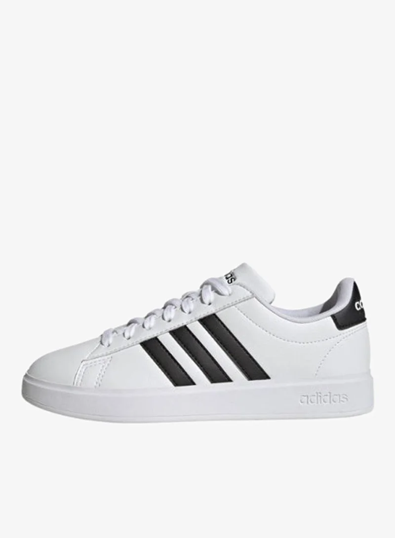 Adidas FTWWHT/CBLACK/CBLACK Grand Court 2.0 Shoes for Women | Best Price UAE