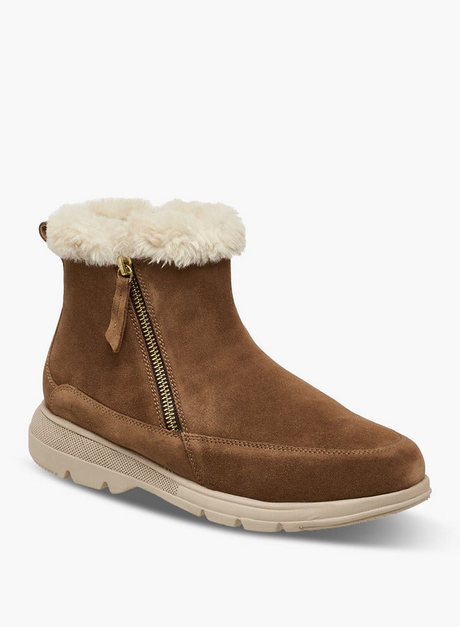 Paprika Women's Faux Fur Ankle Boots - Image 2