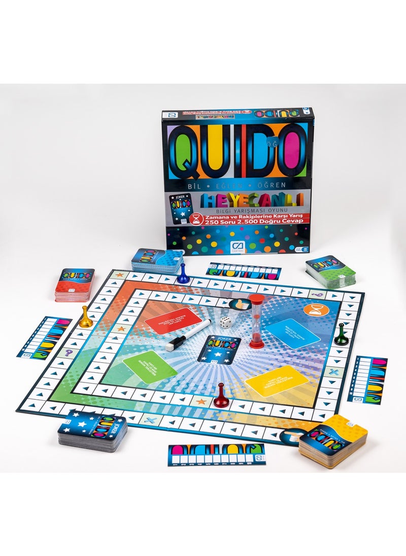 Ca Games - Educational-Quido Board Game - Image 1