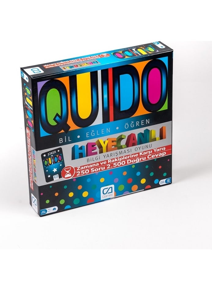Ca Games - Educational-Quido Board Game - Image 1