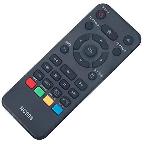 WINFLIKE NC098 NC098UL Replacement Remote Control fit for Philips Blu-Ray Disc DVD Player BDP1502 BDP1502/F7 BDP1502 F7 - Image 2
