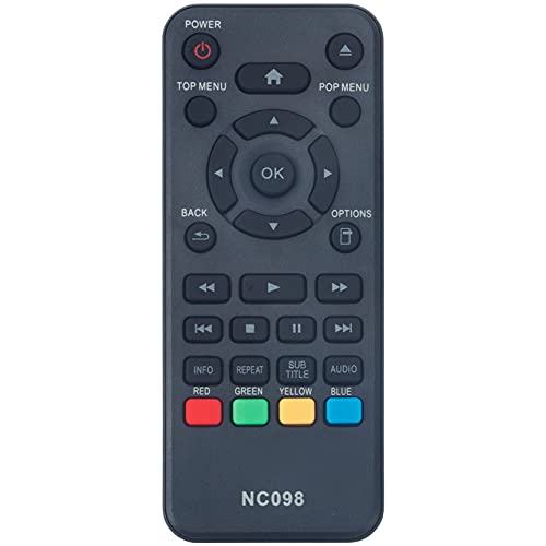 WINFLIKE NC098 NC098UL Replacement Remote Control fit for Philips Blu-Ray Disc DVD Player BDP1502 BDP1502/F7 BDP1502 F7 - Image 1
