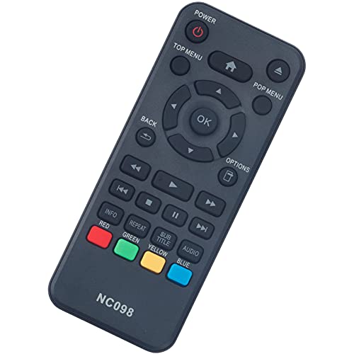 WINFLIKE NC098 NC098UL Replacement Remote Control fit for Philips Blu-Ray Disc DVD Player BDP1502 BDP1502/F7 BDP1502 F7 - Image 5