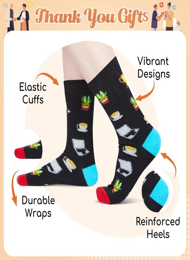 Happy Pop HAPPYPOP Coworker Gifts - Funny Socks for Women & Men, Office Gifts with Card for Women Men - Image 2