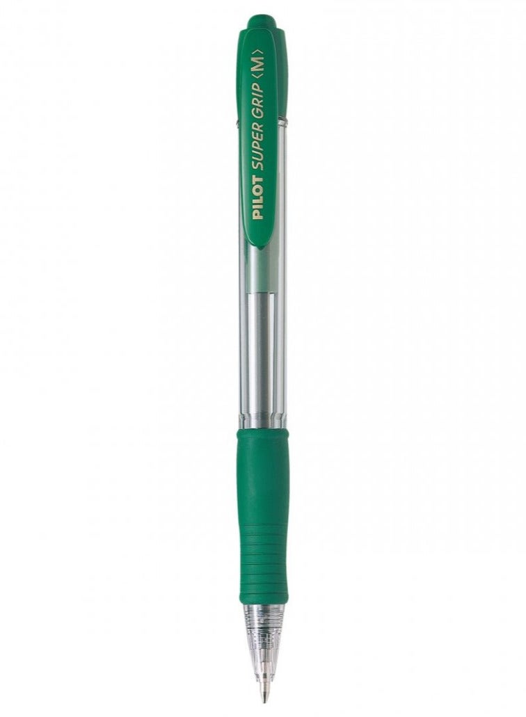 بايلوت قلم ضاغط سوبر جريب من بايلوت مقاس وسط ، أخضر - Image 1