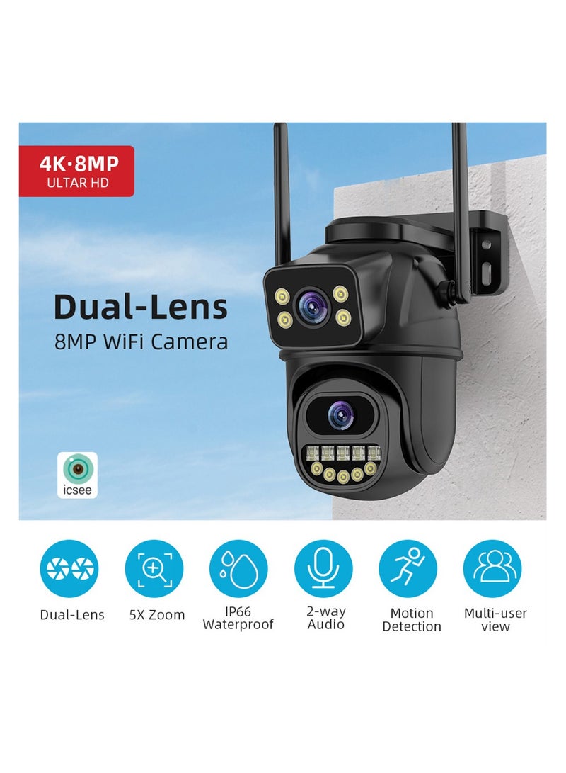 AROAQ Gun Ball Binocular Wireless HD Network Outdoor Camera Mobile Phone Remote APP Watch Cloud  - Image 1