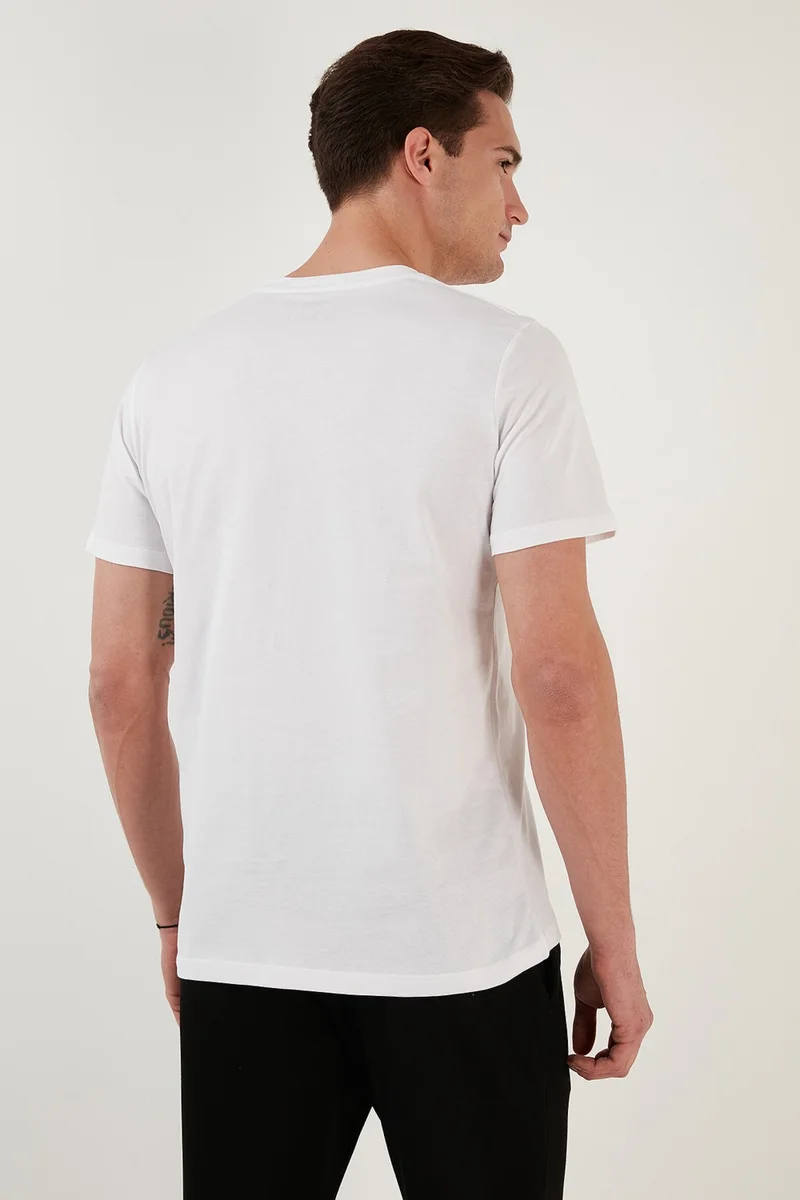 Buratti Cotton Regular Fit Crew Neck T Shirt Men's T Shirt 5902624