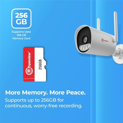 Trueview 3mp 1296p HD All Time Color 4G Sim Based Bullet CCTV Security Camera for Home, Shop, Office, Farm, and Construction Site | IP66 Waterproof Rating | with 9 IR LED - Image 4
