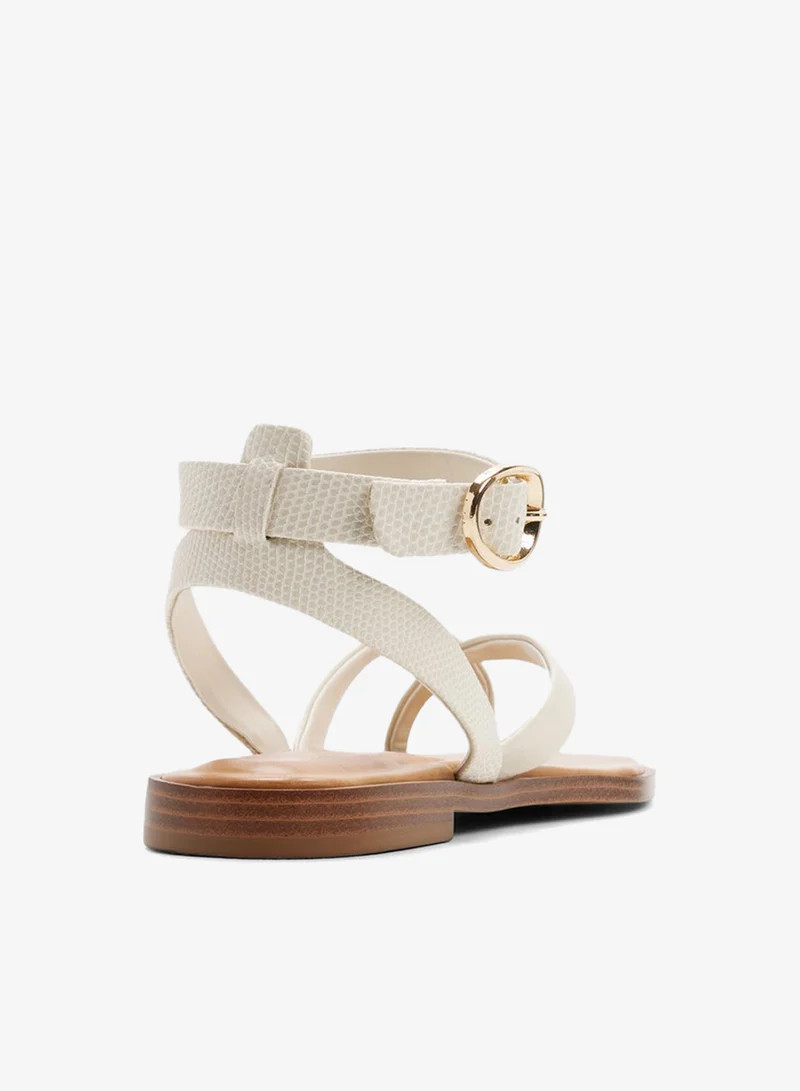 الدو صنادل مسطحة برباط للكاحل من داريسي