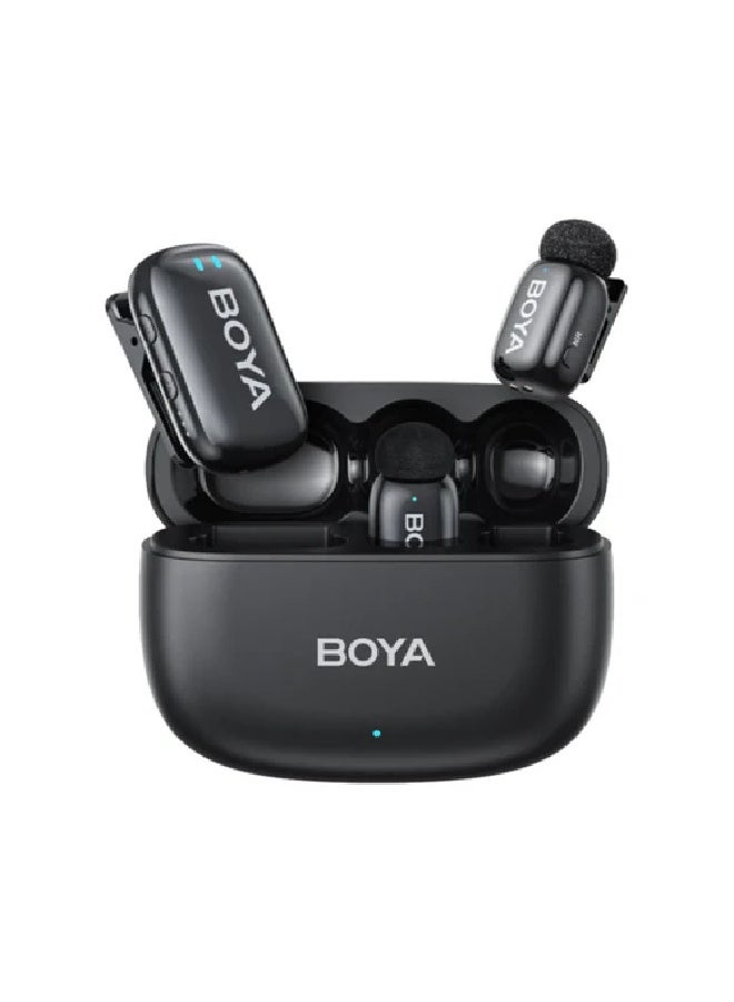 BOYA Mini 18, 2.4GHz Ultra-Mini Wireless Microphone - Black - Image 1
