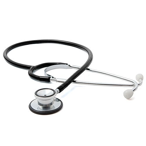 ADC Proscope 670 Dual-Head Adult General-Exam Stethoscope, 32" Length, Black - Image 5