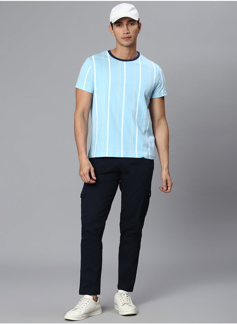 Hubberholme - Navy Pants For Men - Image 1