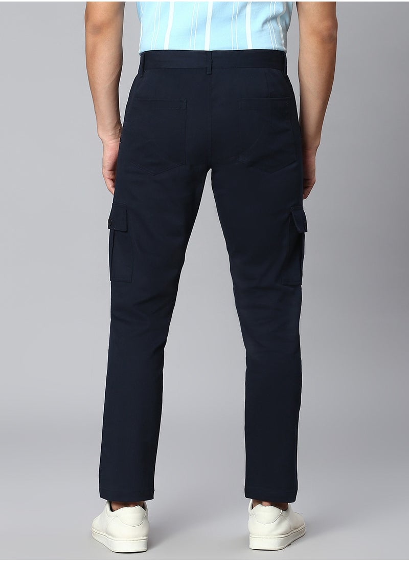Hubberholme - Navy Pants For Men - Image 1