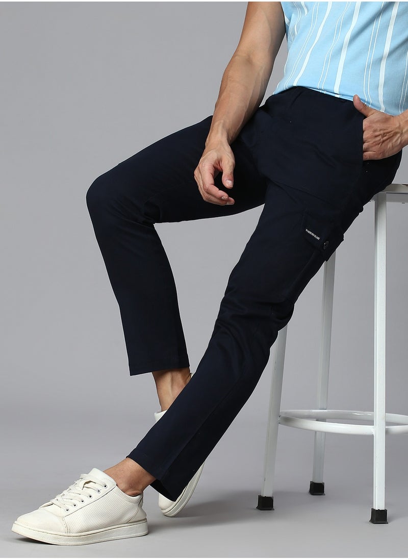 Hubberholme - Navy Pants For Men - Image 1