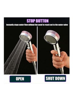 Hawaii High Pressure Shower Head with Filter and Hose  - Image 5