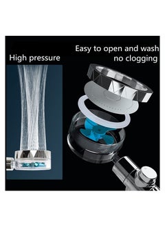 Hawaii High Pressure Shower Head with Filter and Hose  - Image 2