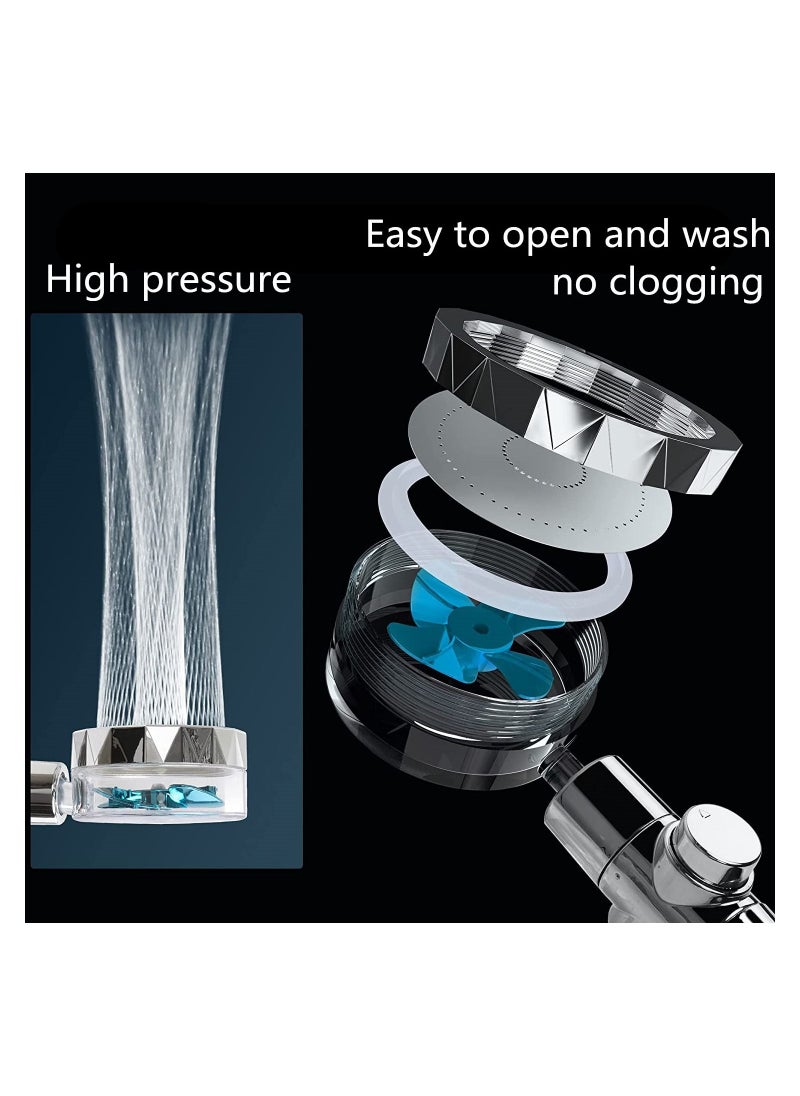 Hawaii High Pressure Shower Head with Filter and Hose  - Image 2