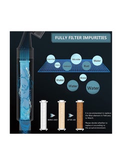 Hawaii High Pressure Shower Head with Filter and Hose  - Image 3