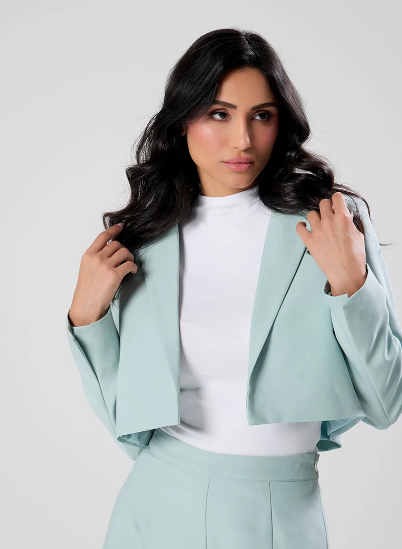 زجزاج بليزر رسمي واسع قصير