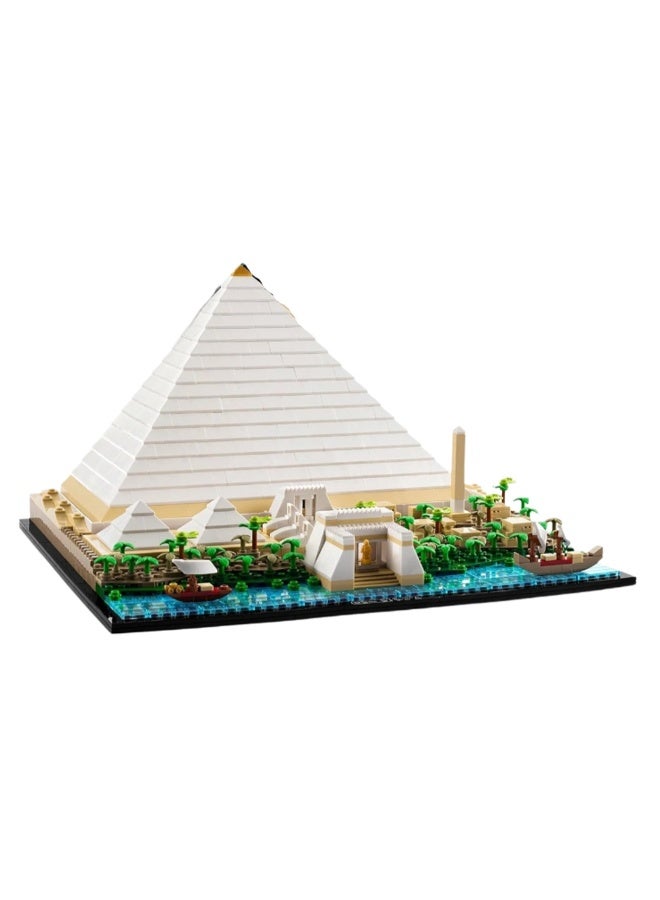 Great Pyramid of Giza Classic City Model Building Blocks Kit Building Blocks - Image 1
