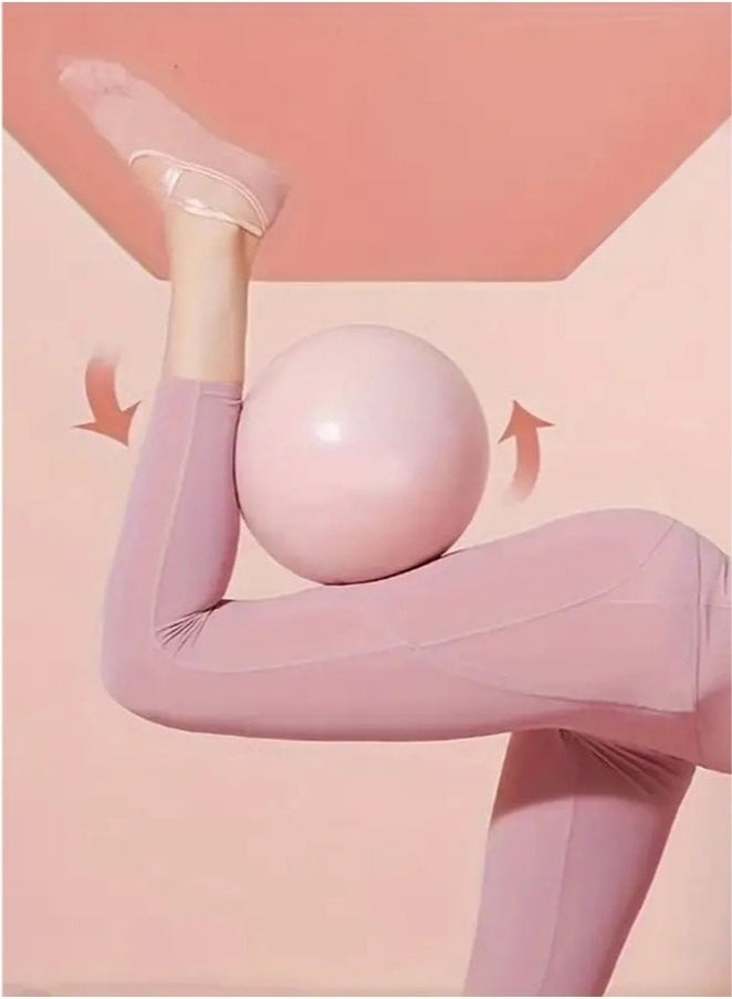 1pc Thicken Explosion-proof Pilates Ball, Mini 9.84in/25cm Yoga Ball, Suitable For Body Shaping, Sensory Balance Training, Unaerated - Image 1