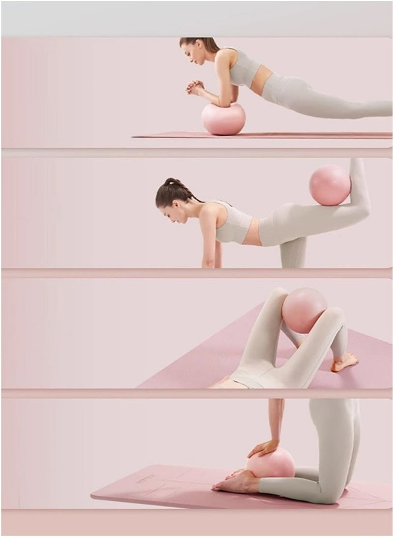 1pc Thicken Explosion-proof Pilates Ball, Mini 9.84in/25cm Yoga Ball, Suitable For Body Shaping, Sensory Balance Training, Unaerated - Image 4