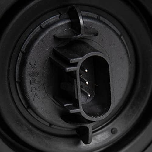 TRQ مجموعة تجميع المصابيح الأمامية TRQ - مصابيح السائق والراكب متوافقة مع 2007-2014 GMC يوكون ويوكون XL 1500 2007-2013 يوكون XL 2500 GM2502265 GM2503265 - Image 5