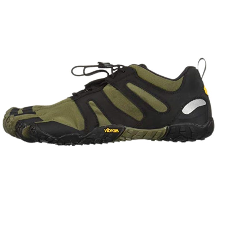 Vibram Men's FiveFingers V-Trail 2.0 Shoe, Ivy/Black, 40 EU / 8-8.5 US