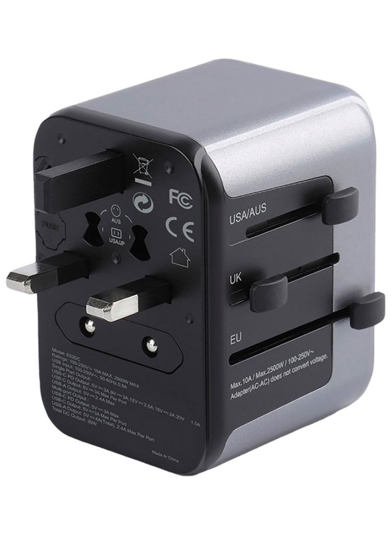 Switch 1 Pc International Travel Adapter Black  - Image 3