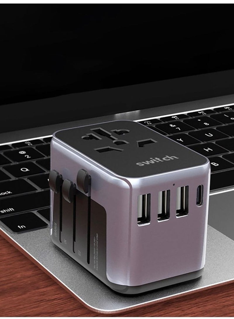 Switch 1 Pc International Travel Adapter Black  - Image 4