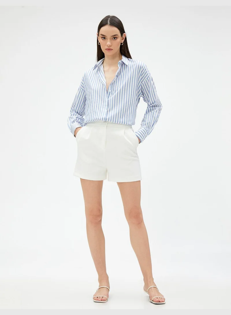 KOTON Long Sleeve Relax Fit Shirt