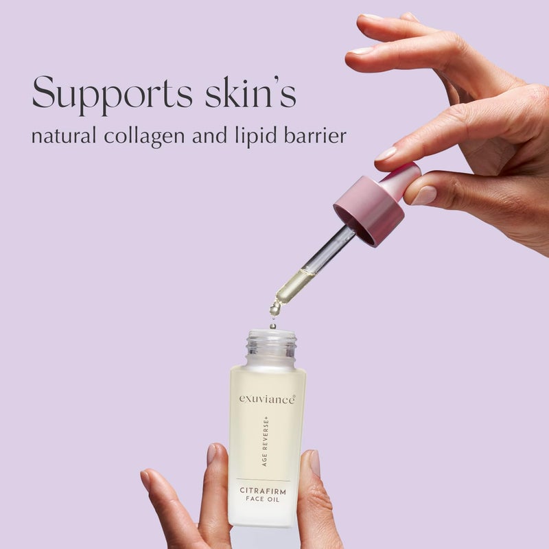 EXUVIANCE Age Reverse+ CitraFirm FACE Oil with Vitamins F, A, C and E and Light Botanical Oils, 0.91 fl. oz. (Packaging May Vary) - Image 3