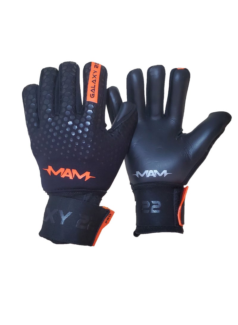 مام قفازات حارس المرمى للرجال مع شرائط متينة قابلة للإزالة - Image 1