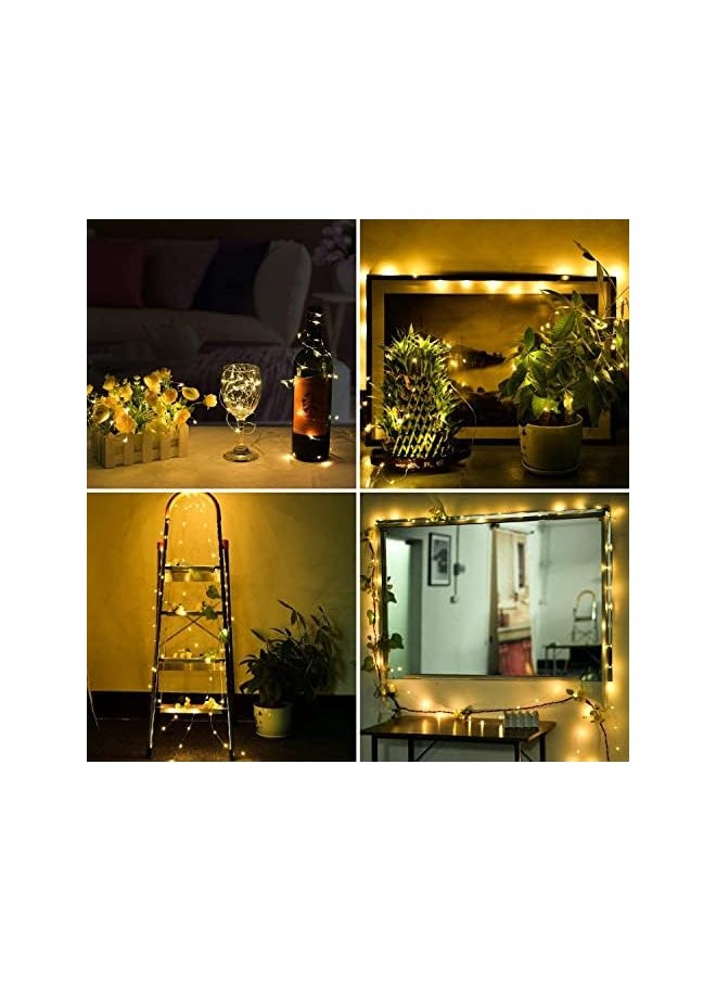 The Bros LED Fairy String Lights, 10Ft/3M 30leds Firefly String Lights Garden Home Party Wedding Festival Decorations Crafting Battery Operated Lights(Warm White)  - Image 4