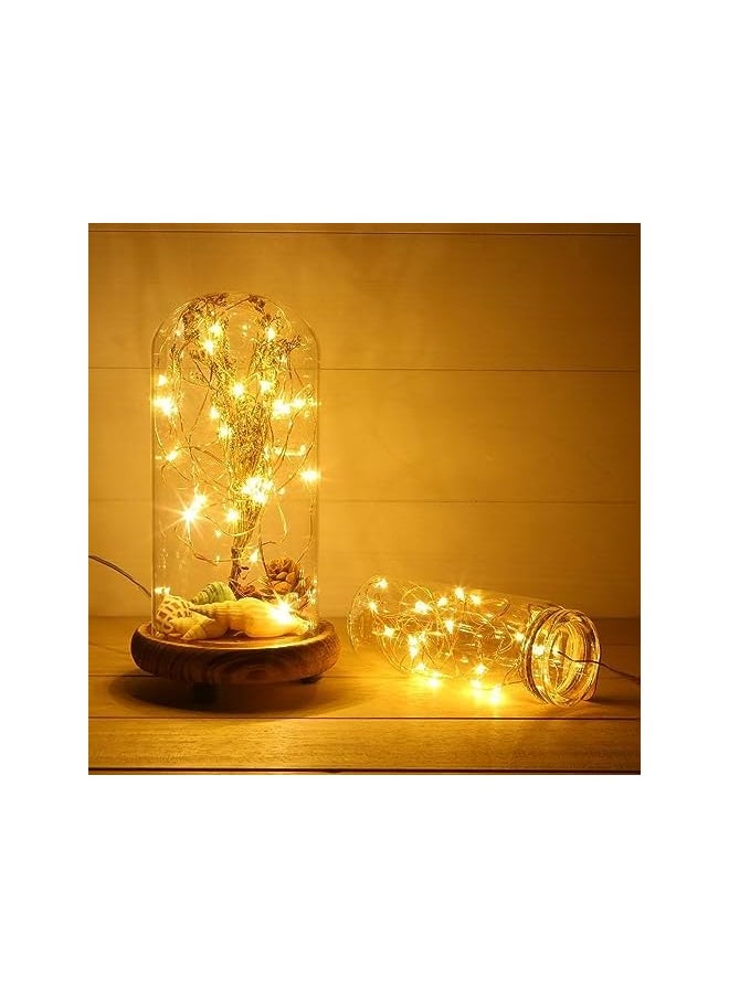 The Bros LED Fairy String Lights, 10Ft/3M 30leds Firefly String Lights Garden Home Party Wedding Festival Decorations Crafting Battery Operated Lights(Warm White)  - Image 3